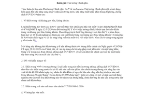 Công văn 2004/BYT-KH-TC 2020 xuất khẩu khẩu trang vải trong giai đoạn phòng chống dịch COVID-19