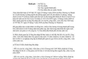 Công văn 1456/UBND-KT 2020 điều chỉnh giảm hệ số tăng thu nhập đối với cán bộ Hồ Chí Minh