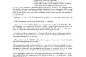 Công văn 141A/TANDTC-VP 2020 phòng chống dịch bệnh COVID19