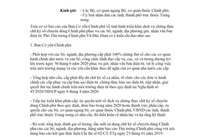 Công văn 3402/VPCP-KSTT 2020 ý kiến của Phó Thủ tướng triển khai chữ ký số chuyên dùng