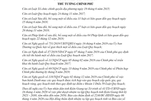 Quyết định 620/QĐ-TTg 2020 phê duyệt nhiệm vụ lập quy hoạch tỉnh Kiên Giang thời kỳ 2021 2030