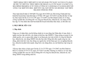 Kế hoạch 159/KH-UBND 2020 thực hiện Kết luận 49-KL/TW tỉnh Hà Tĩnh