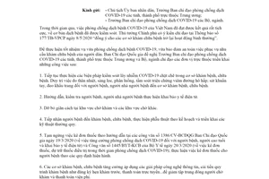 Công văn 2676/CV-BCĐQG 2020 khám chữa bệnh an toàn phòng chống COVID-19 tình hình mới