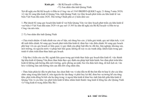 Công văn 604/TTg-CN 2020 bổ sung khu kinh tế Quảng Yên vào Quy hoạch khu kinh tế ven biển