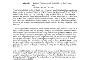 Công văn 3473/BCT-ĐL 2020 dự toán xây dựng chuyên ngành điện theo Nghị định 68/2019/NĐ-CP