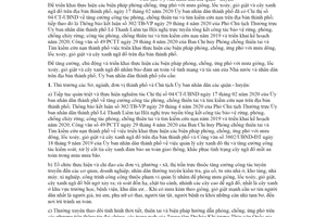 Công văn 1981/UBND-KT 2020 phòng chống ứng phó với mưa giông lốc xoáy gió giật Hồ Chí Minh