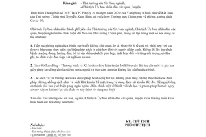 Công văn 2176/UBND-VX 2020 tiếp tục thực hiện công tác phòng chống dịch Covid 19 Hồ Chí Minh