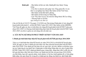 Công văn 1700/BHXH-KHĐT 2020 xây dựng Kế hoạch phát triển kinh tế xã hội 5 năm 2021 2025