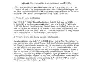 Công văn 2679/BXD-KHCN 2020 giải thích quy định về tầng lánh nạn và tầng hầm