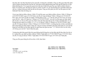 Công văn 4137/TCHQ-GSQL 2020 kiểm tra việc tập kết hàng hóa xuất khẩu