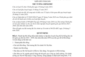 Quyết định 922/QĐ-TTg 2020 thành lập Hội đồng thẩm định hệ thống kho dự trữ quốc gia