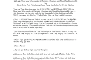 Công văn 2562/TCT-QLN 2020 xử lý thu tiền thuế nợ do tổ chức cá nhân khác nắm giữ