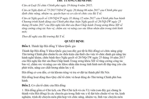 Quyết định 956/QĐ-TTg 2020 Thành lập Hội đồng đánh giá năng lực hành nghề Y