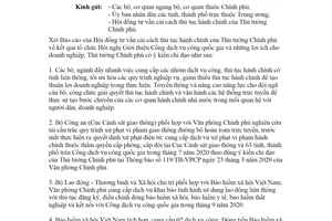 Công văn 5480/VPCP-KSTT 2020 đẩy mạnh ứng dụng Cổng dịch vụ công quốc gia