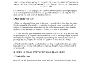 Kế hoạch 74/KH-UBND 2020 thực hiện Chỉ thị 21/CT-TTg phòng ngừa hoạt động lừa đảo Tuyên Quang