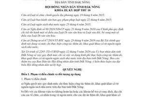 Nghị quyết 09/2020/NQ-HĐND Mức chi thực hiện công tác thăm dò khai quật khảo cổ Đắk Nông