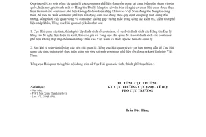 Công văn 4589/TCHQ-GSQL 2020 Rà soát quản lý tái xuất phế liệu tồn đọng