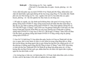 Công văn 2820/UBND-VX 2020 tăng cường công tác phòng chống dịch COVID 19 Hồ Chí Minh