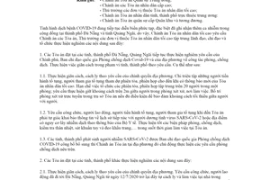 Công văn 289/TANDTC-VP 2020 tiếp tục phòng chống dịch bệnh COVID 19 trong Tòa án