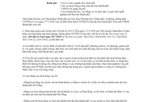 Công văn 4930/UBND-SYT 2020 khẩn trương phòng chống dịch COVID-19 trong tình hình mới Đà Nẵng