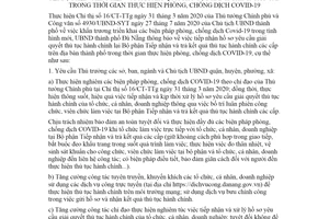 Thông báo 73/TB-UBND 2020 giải quyết thủ tục hành chính trong phòng chống Covid 19 Đà Nẵng