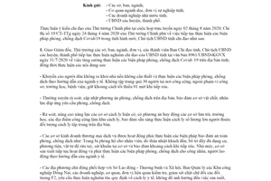 Công văn 9026/UBND-KGVX 2020 tiếp tục thực hiện biện pháp phòng chống dịch Covid-19 Đồng Nai