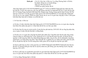 Công văn 3462/UBND-KGVX 2020 thực hiện Nghị quyết 05/2020/NQ-HĐND Hà Nội