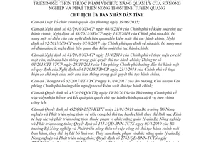 Quyết định 1090/QĐ-UBND 2020 công bố thủ tục hành chính Lâm nghiệp Sở Nông nghiệp Tuyên Quang