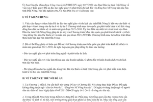 Công văn 1006/UBDT-CSDT 2020 Đề án đào tạo nghề gắn phát triển du lịch đối với đồng bào M Nông