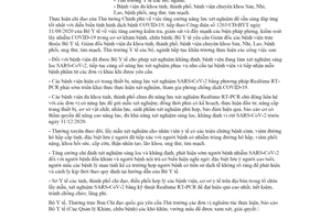 Công văn 4433/BYT-KCB 2020 tăng cường năng lực xét nghiệm Realtime RT-PCR phát hiện SARS-CoV-2