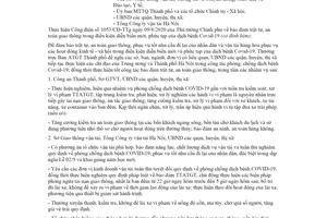 Công văn 78/BATGT-VP 2020 bảo đảm trật tự giao thông trong điều kiện phức tạp của Covid 19 Hà Nội