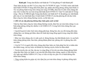 Công văn 1093/VSDTTƯ-TCQG 2020 tiêm chủng thường xuyên đảm bảo phòng chống SARS-CoV-2