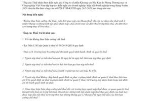 Công văn 3454/TCT-QLN 2020 chính sách thuế đối với hoạt động khai thác khoáng sản