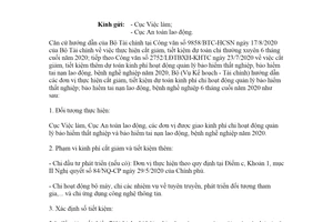 Công văn 3336/LĐTBXH-KHTC 2020 cắt giảm tiết kiệm kinh phí quản lý bảo hiểm thất nghiệp