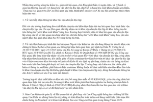 Công văn 5577/TCHQ-GSQL 2020 công tác quản lý hải quan đối với hàng hóa vận chuyển độc lập