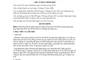 Quyết định 1336/QĐ-TTg 2020 phê duyệt Đề án nhân rộng mô hình Câu lạc bộ Liên thế hệ tự giúp nhau