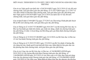 Kế hoạch 95/KH-UBND 2020 thẩm định và tổ chức thực hiện nội dung Giáo dục địa phương Thái Bình