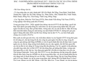 Công điện 1244/CĐ-TTg 2020 giải phóng mặt bằng Dự án xây dựng cao tốc trên tuyến Bắc Nam