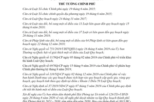 Quyết định 1412/QĐ-TTg 2020 phê duyệt Nhiệm vụ lập Quy hoạch thành phố Hải Phòng