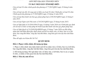 Quyết định 17/2020/QĐ-UBND chính sách hỗ trợ nhân viên y tế thôn bản vùng khó khăn Điện Biên