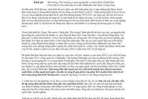 Công văn 1259/TTg-KTTH 2020 tháo gỡ khó khăn thúc đẩy sản xuất kinh doanh tiêu dùng