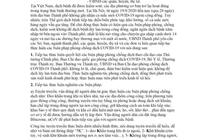 Công văn 4522/UBND-KGVX 2020 phòng chống COVID 19 trong trạng thái bình thường Hà Nội