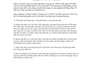 Công văn 3867/TCT-KK 2020 hoàn thuế giá trị gia tăng nộp thừa do nộp nhầm