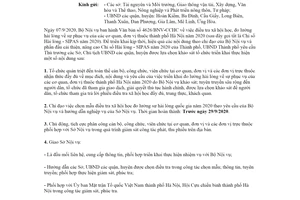 Công văn 4594/UBND-SNV 2020 khảo sát đo lường hài lòng về sự phục vụ của cơ quan đơn vị Hà Nội