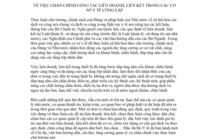 Chỉ thị 22/CT-BYT 2020 chấn chỉnh công tác liên doanh liên kết trong cơ sở y tế công lập