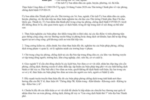 Công văn 3856/UBND-VX 2020 công tác phòng chống Covid-19 trong tình hình mới Hồ Chí Minh