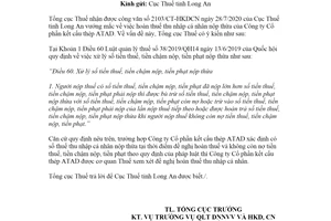 Công văn 4218/TCT-DNNCN 2020 thuế thu nhập cá nhân đối với tổ chức trả thu nhập từ tiền lương