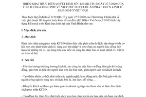 Kế hoạch 99/KH-UBND 2020 thực hiện Quyết định 1129/QĐ-TTg phát triển kinh tế ban đêm Ninh Bình