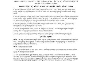 Quyết định 4044/QĐ-BNN-TCLN 2020 công bố thủ tục hành chính lĩnh vực Lâm nghiệp Bộ Nông nghiệp