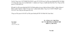 Công văn 6599/TCHQ-PC 2020 vướng mắc xử lý vi phạm